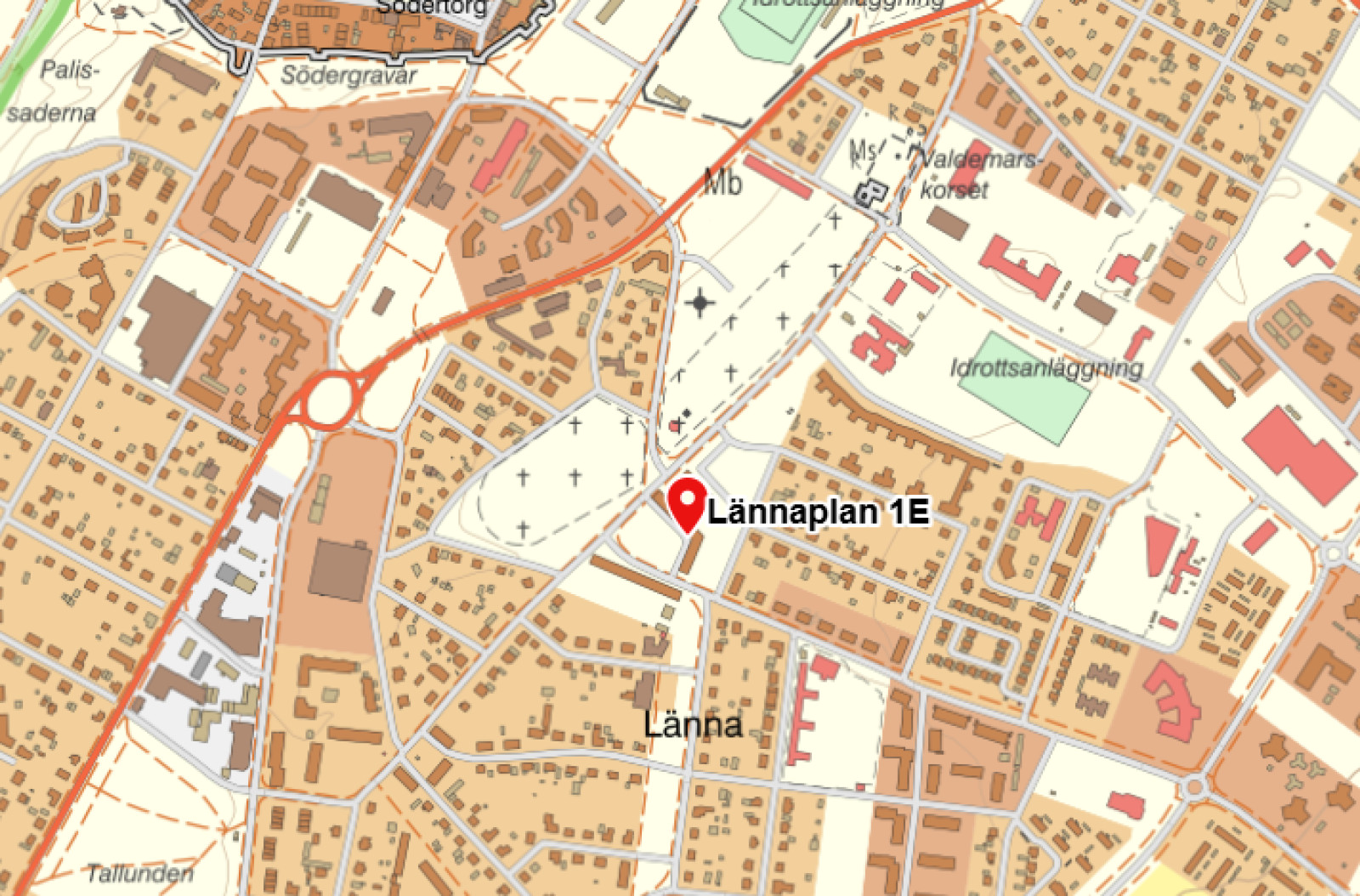  Lännaplan 1E