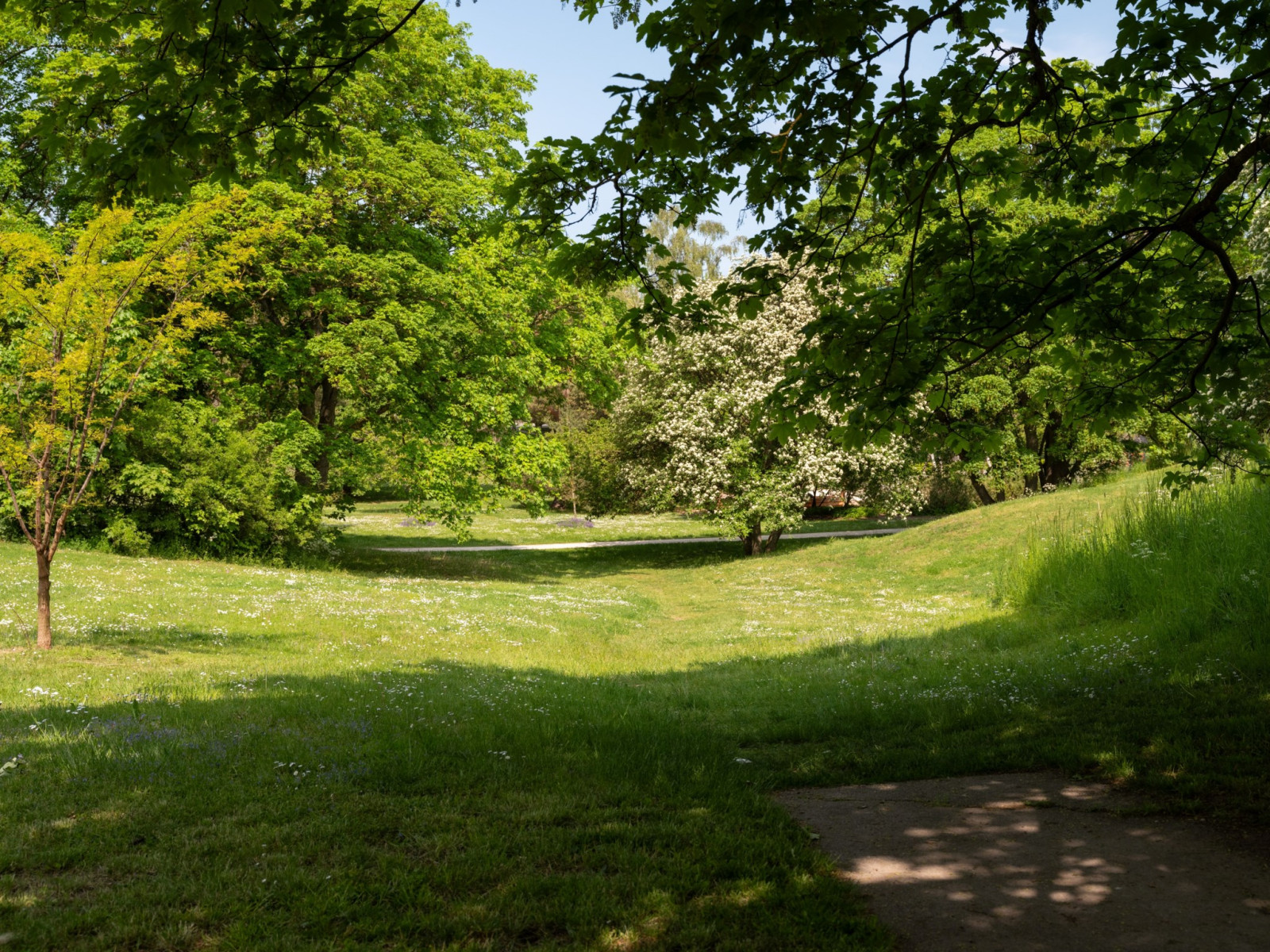 Vackra parken Tallunden Gutevägen 19A-27B