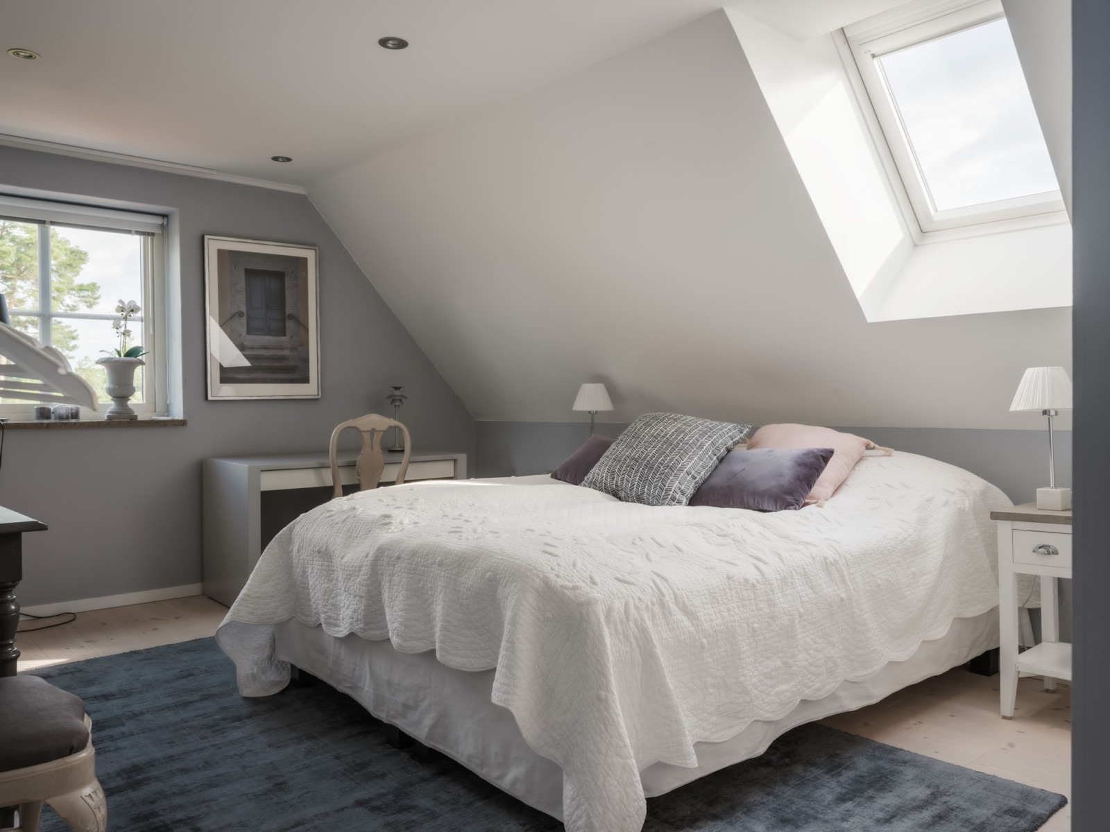 Sovrum (3) övre plan. Sanda Havsstigen 12