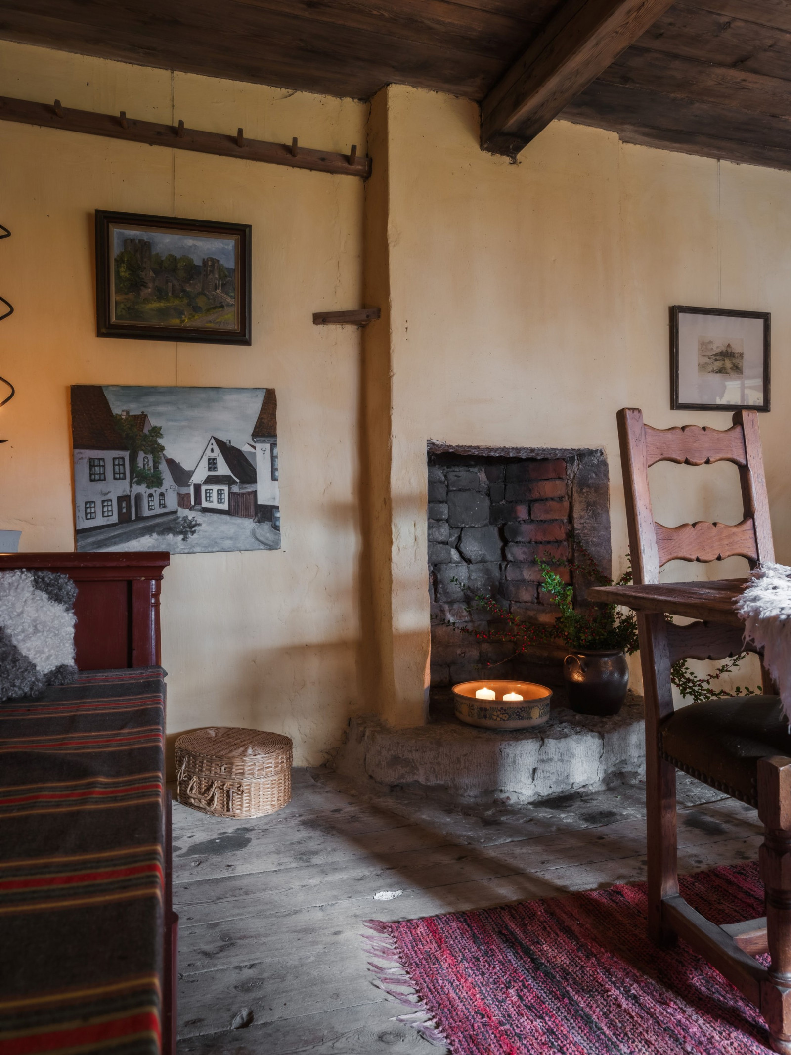 Öppna spisen tillåter endast stearinljus Fole Vatlings 121