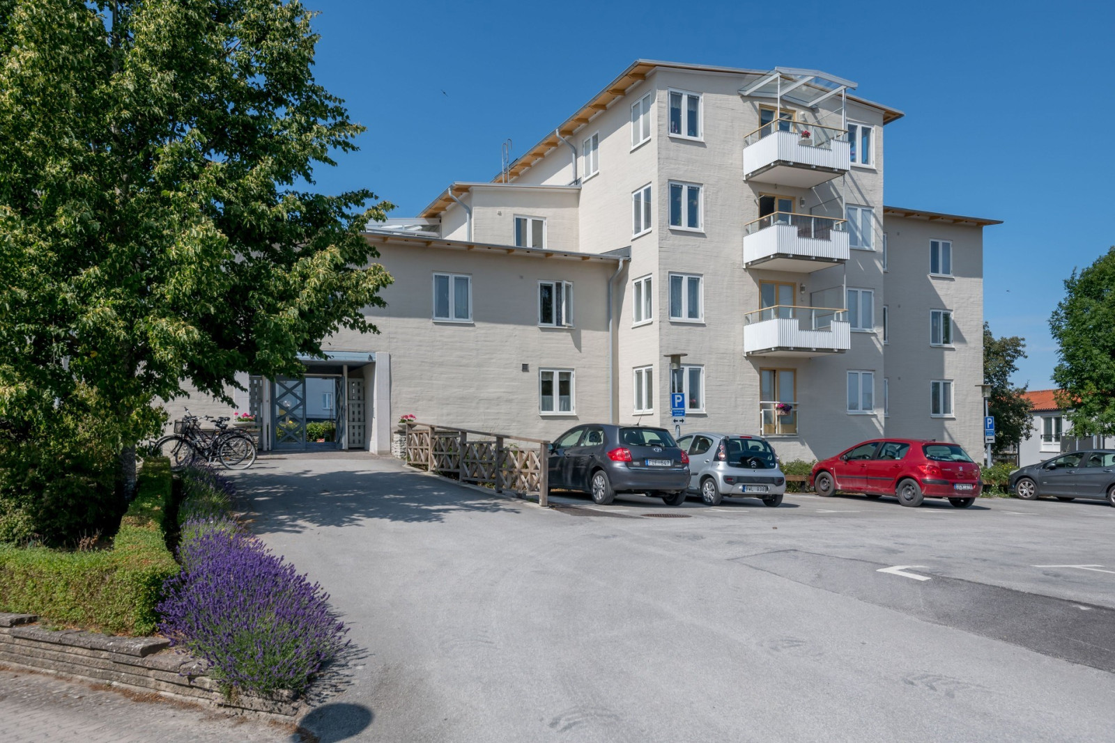 Fri parkering för medlemmarna Visborgsgatan 28A