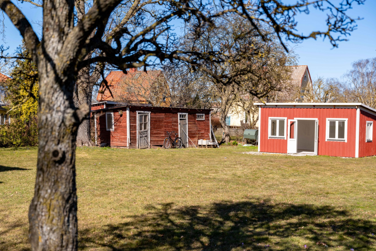 Befintliga gårdshus Björkvägen 17