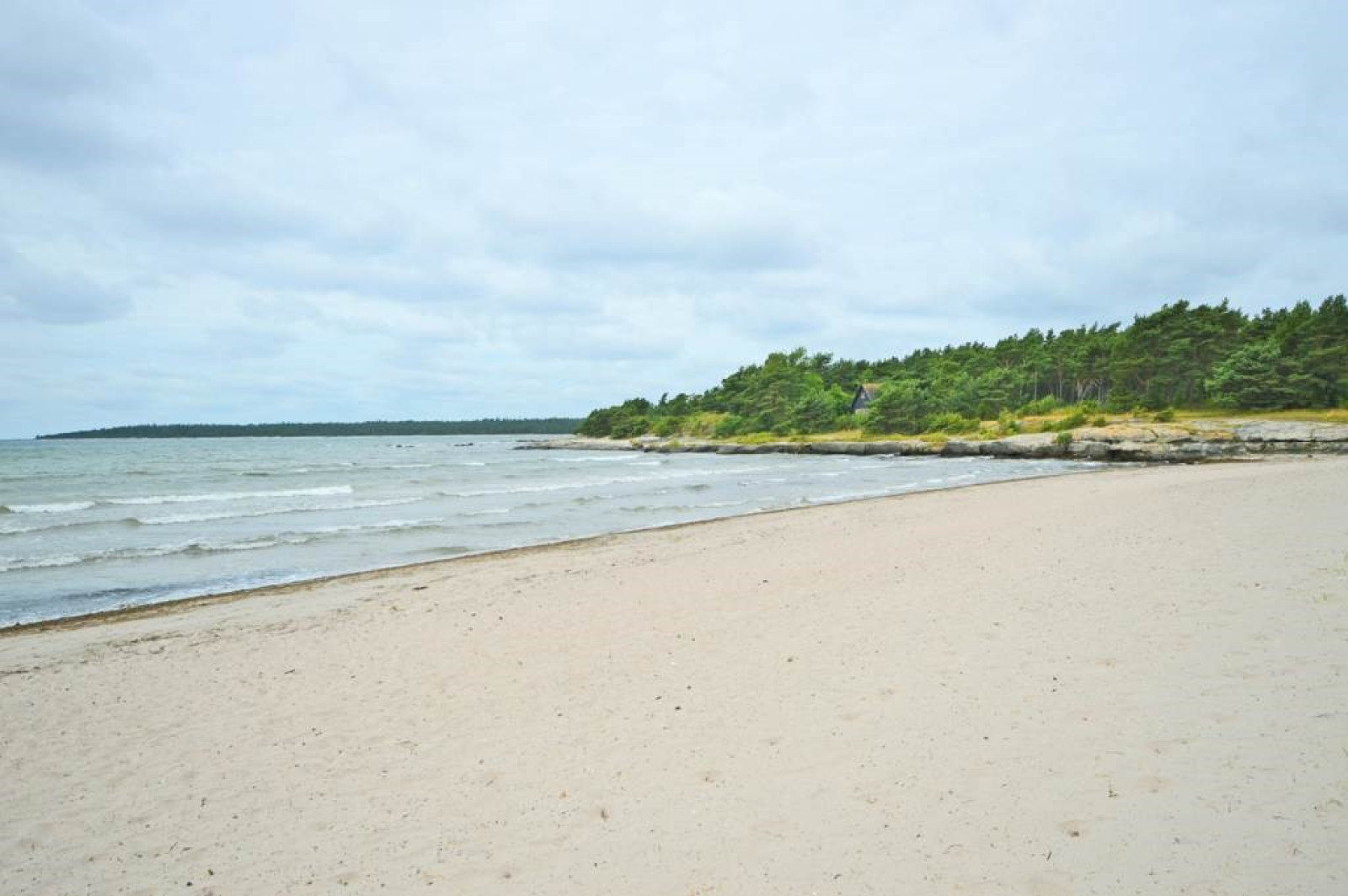 Sandvikens badstrand Gammelgarn Hardoj 476