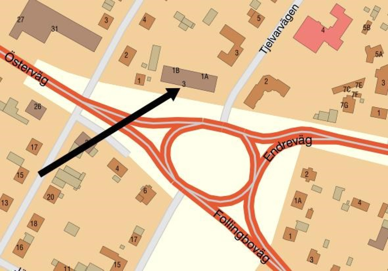  Tjelvarvägen 1A