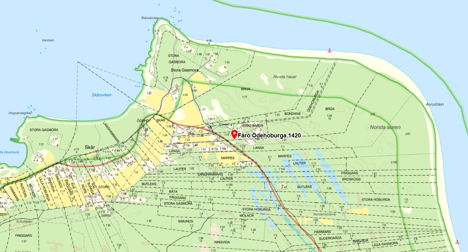  Fårö Ödehoburga 1420
