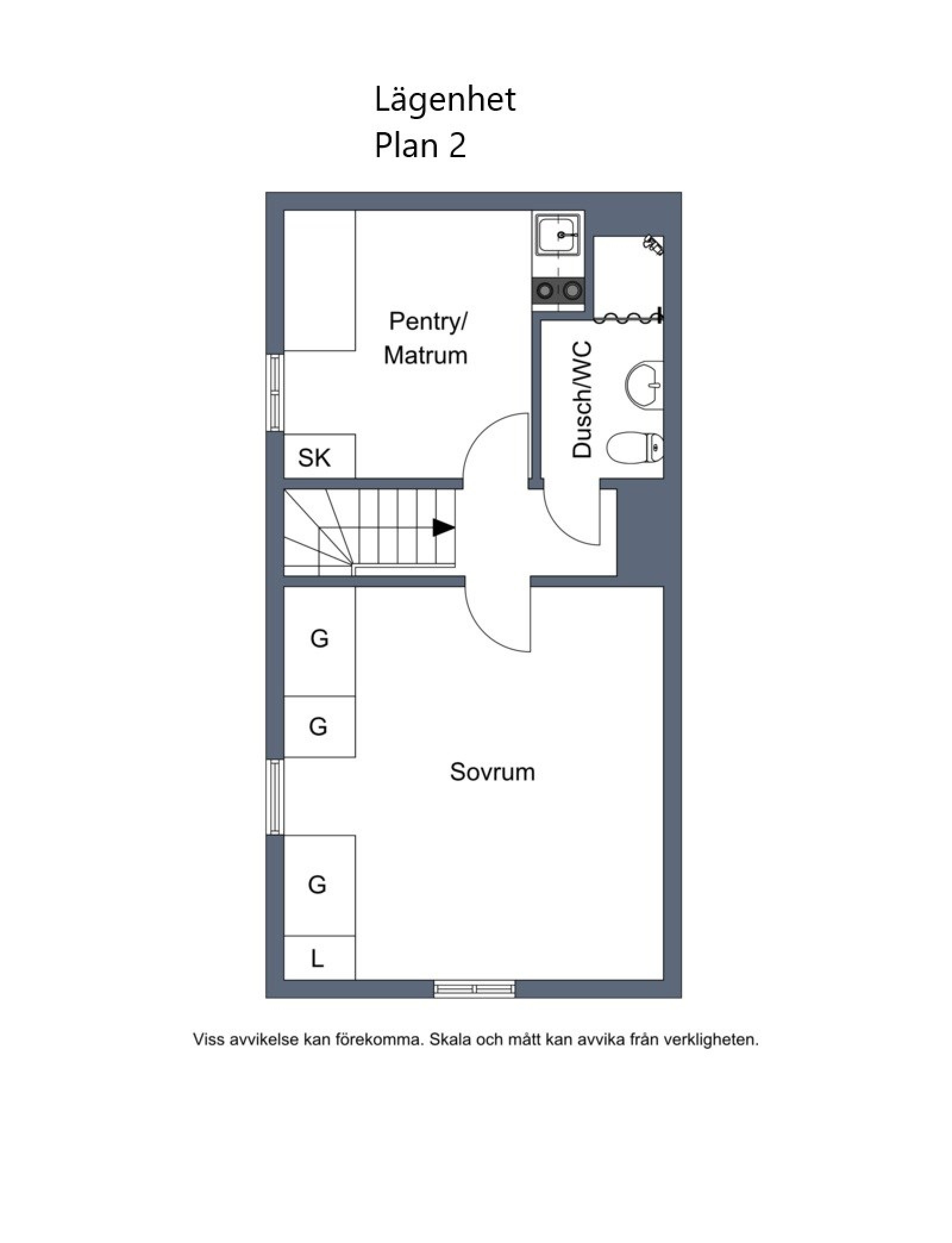 Plan 2 Norra Kyrkogatan 24